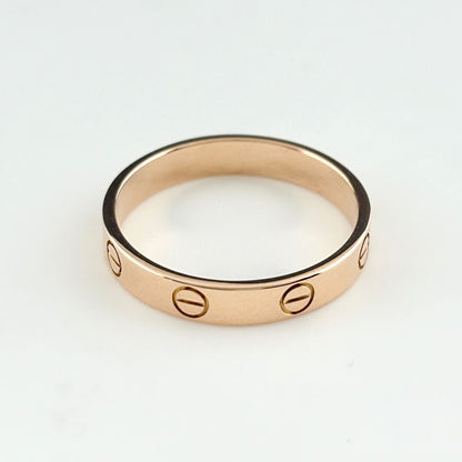 Cartier Mini Love Ring PG Pink Gold — view 2