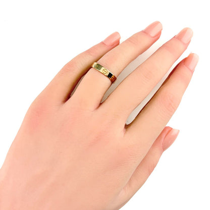 Cartier Mini Love Ring PG Pink Gold — view 3