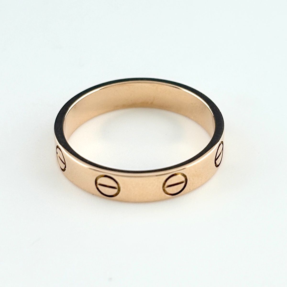 Cartier Mini Love Ring PG Pink Gold — view 2
