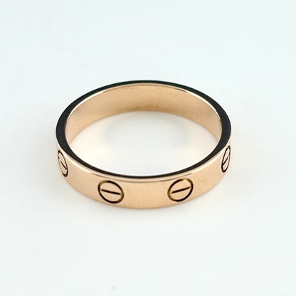 Cartier Mini Love Ring PG Pink Gold — view 2