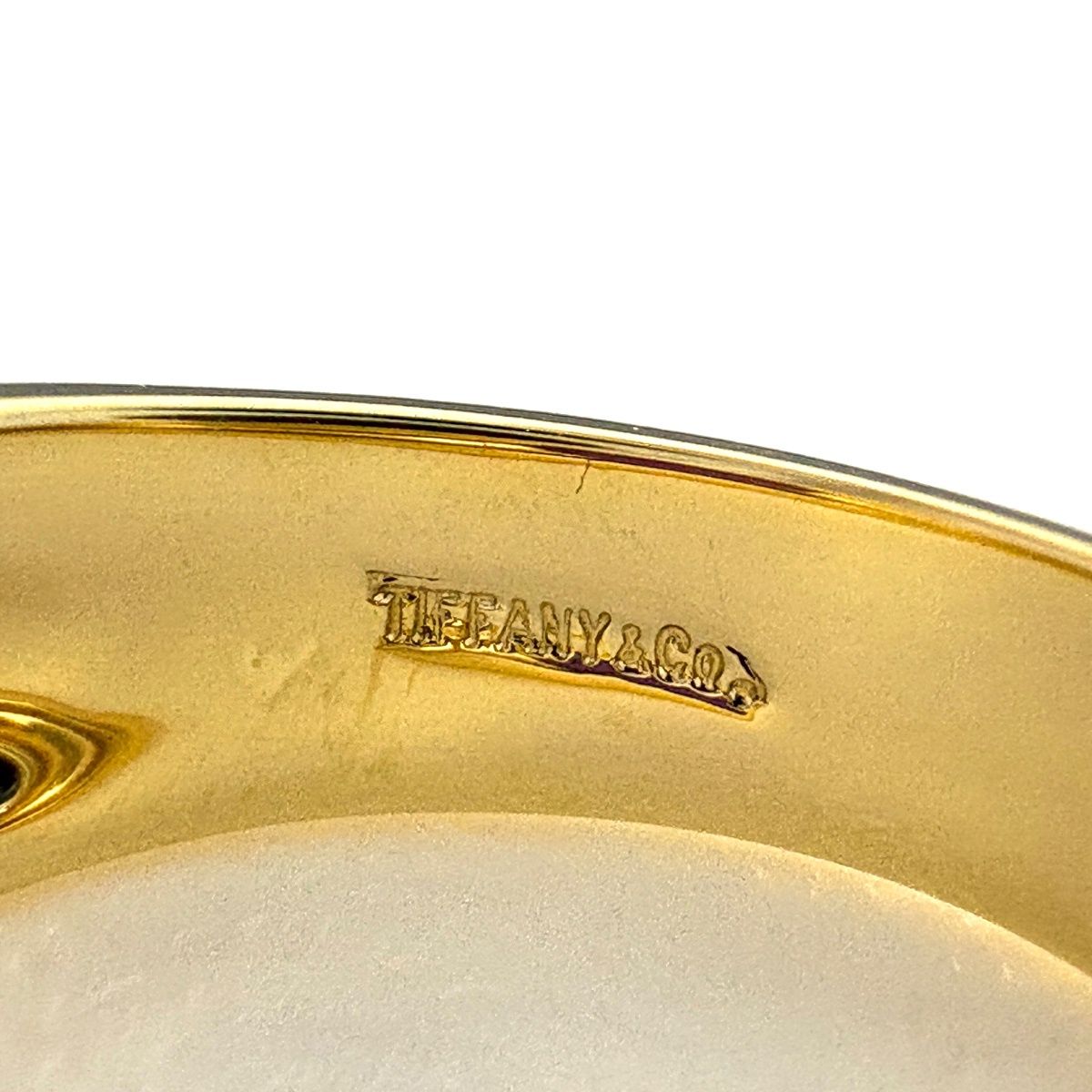 Tiffany & Co Amethyst Ring YG Yellow Gold — view 6