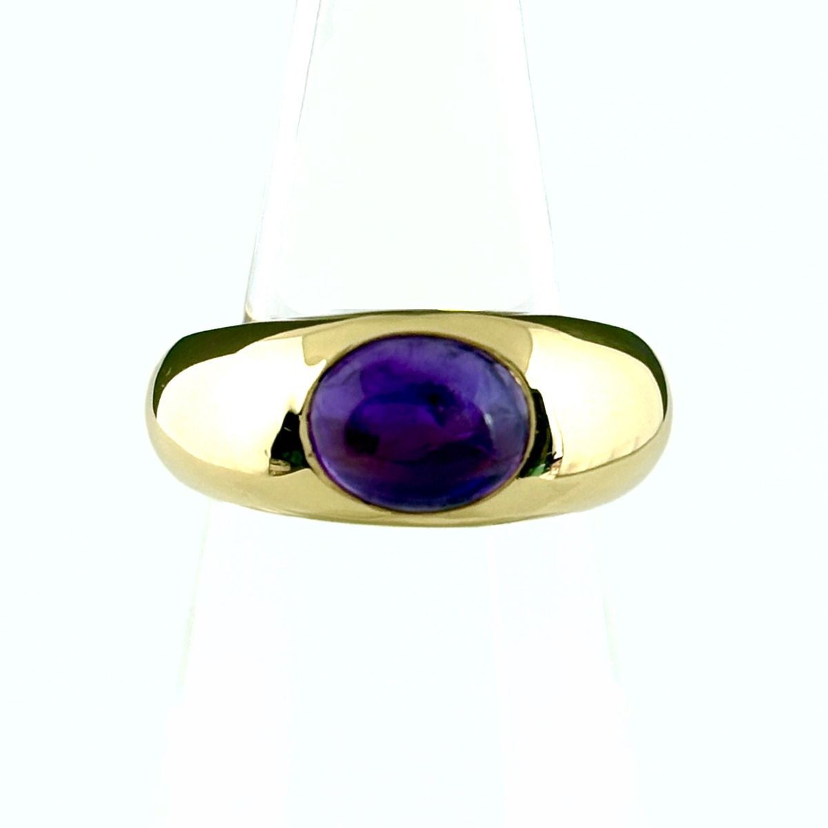 Tiffany & Co Amethyst Ring YG Yellow Gold