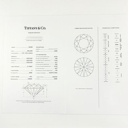 Tiffany & Co Setting Engagement Ring YG Yellow Gold Platinum Diamond Solitaire — view 9