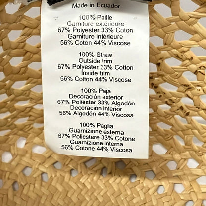 Hermes Hat 58 Beige Straw — view 6