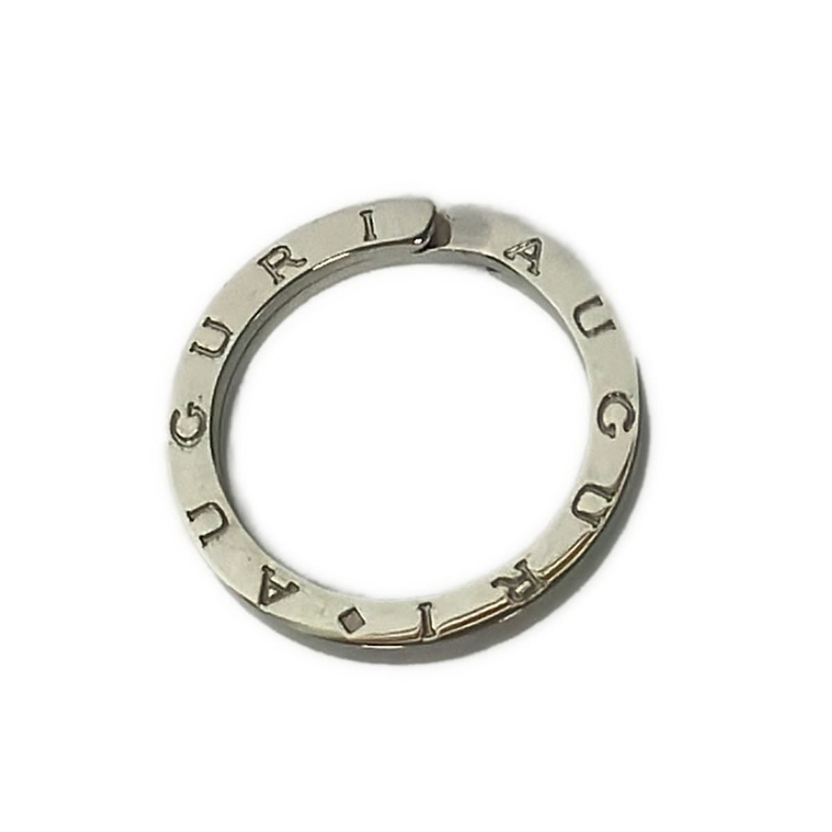 Bvlgari Key Holder Silver Key Ring — view 2