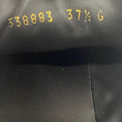 Gucci Sneakers 37.5 GG Pattern Beige Dark Brown Leather — view 6
