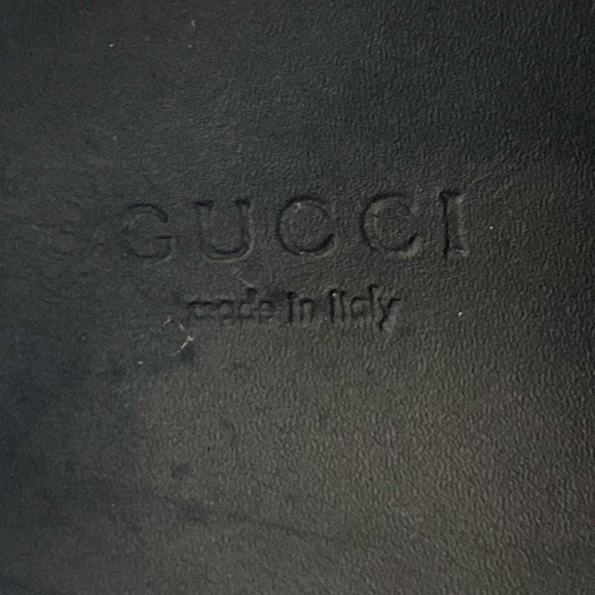 Gucci Sneakers 37.5 GG Pattern Beige Dark Brown Leather — view 5