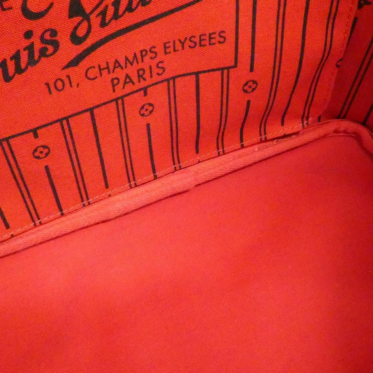 Louis Vuitton Damier Neverfull MM Bag — view 9