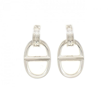 Hermes 925 Earrings Silver