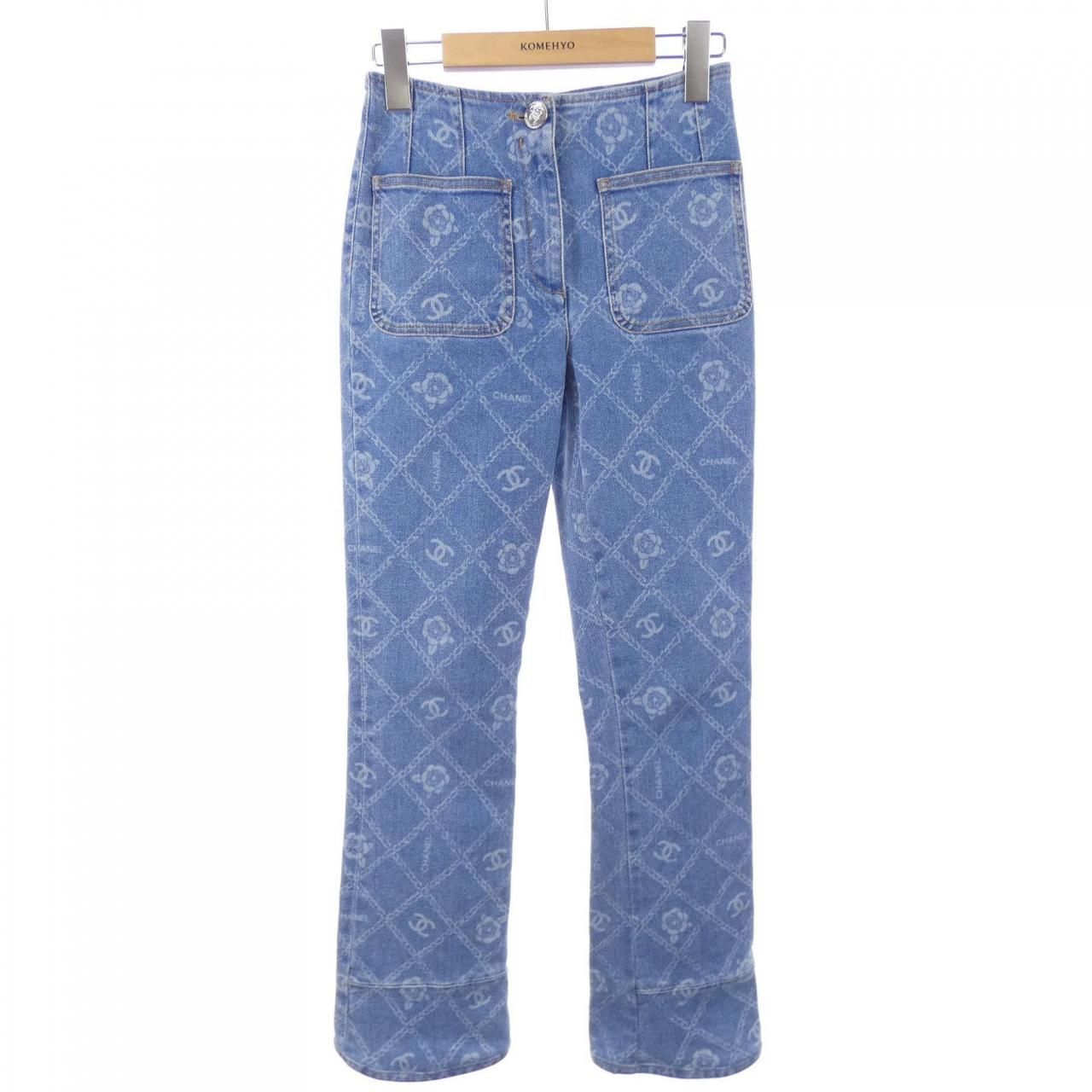 Chanel Jeans Blue