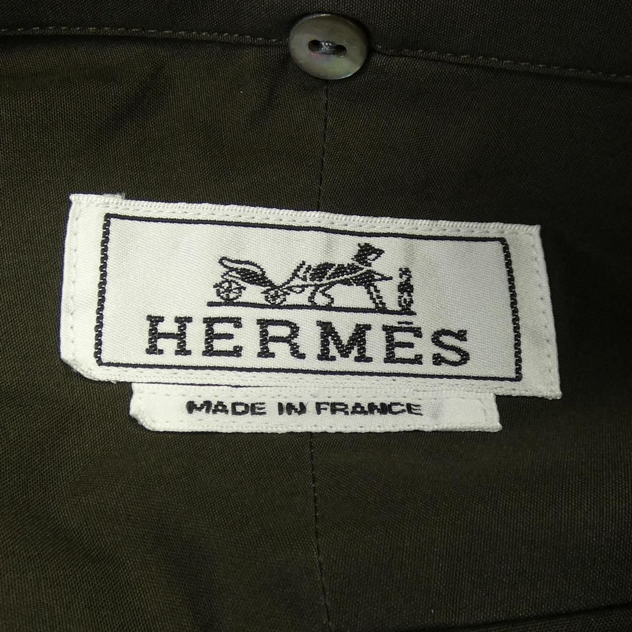 Hermes Shirt Khaki — view 4