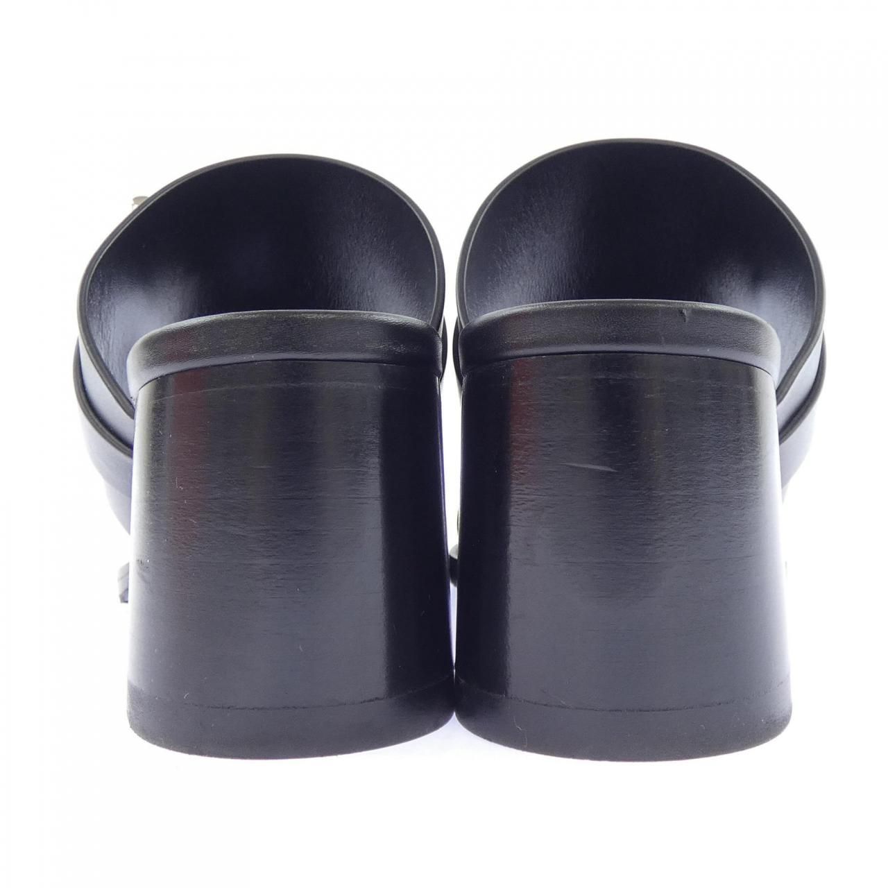 Hermes Glenan Sandals Black — view 5
