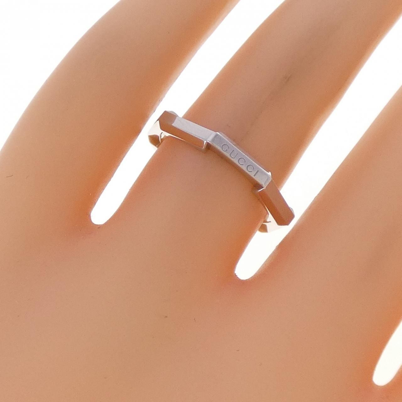 Gucci Mirror Ring White Gold — view 4