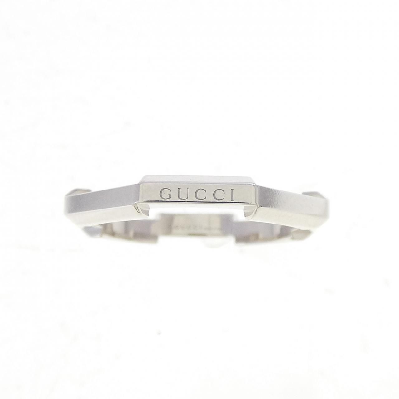 Gucci Mirror Ring White Gold — view 2