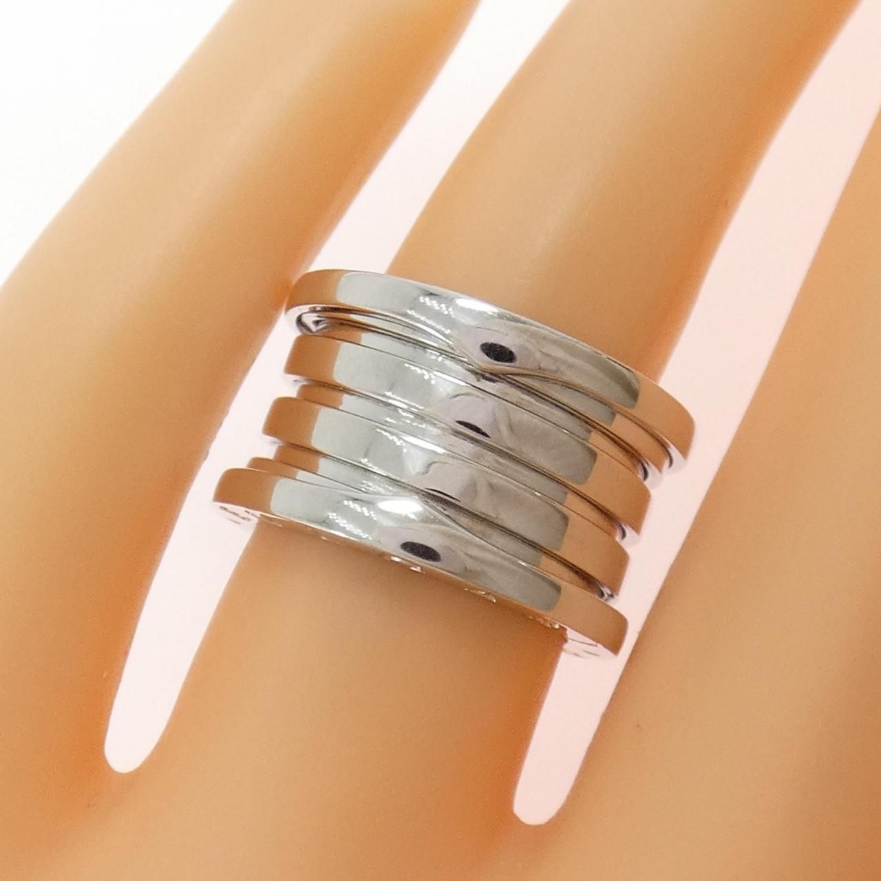 Bvlgari Band Ring White Gold — view 3