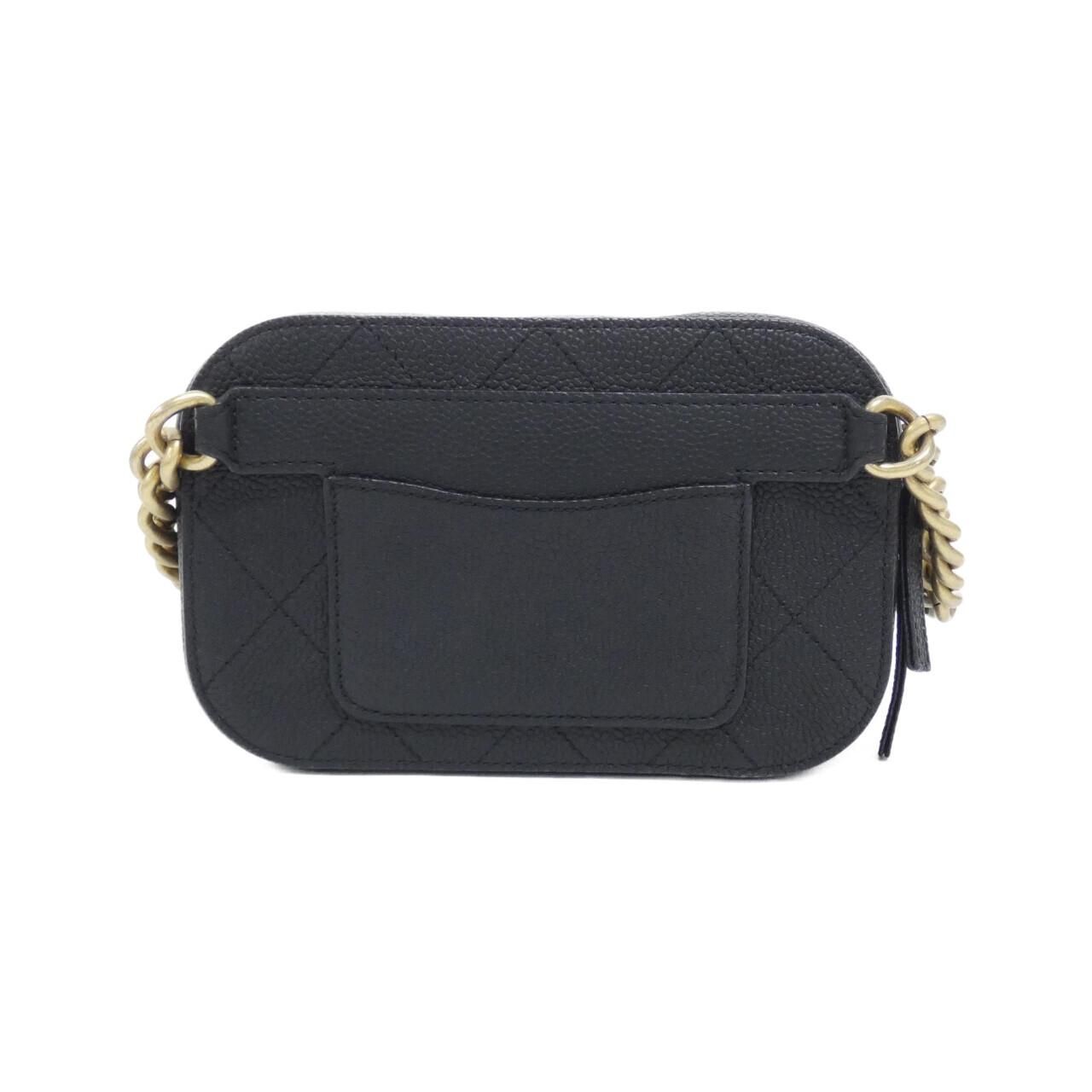 Chanel Waist Bag Belt Bag Black — view 2