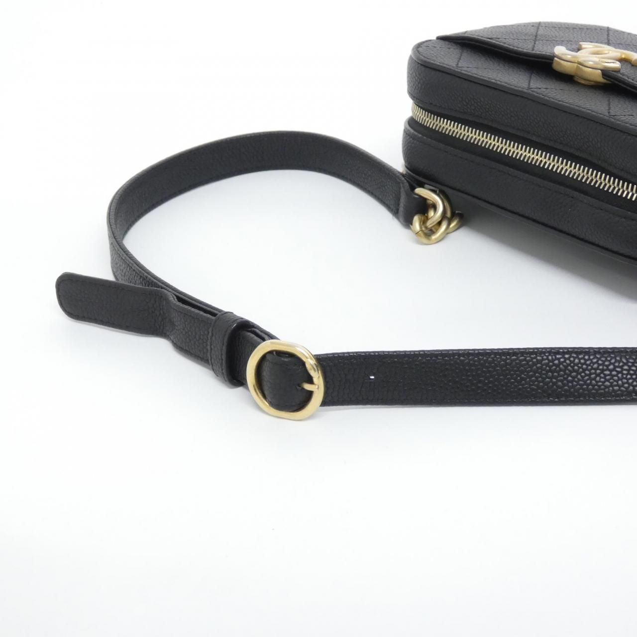 Chanel Waist Bag Belt Bag Black — view 7