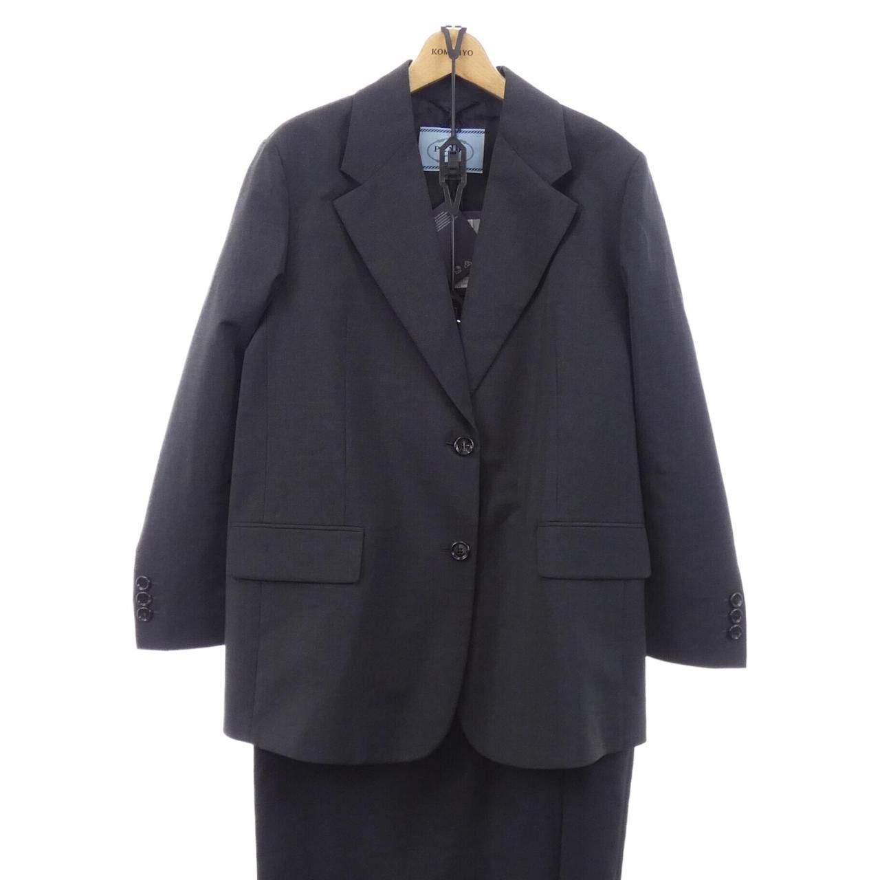 Prada Suit Gray