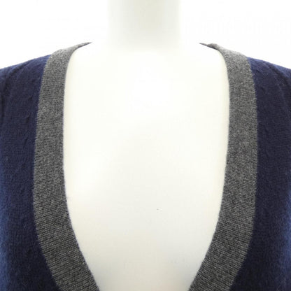 Chanel Long Cardigan Navy — view 6