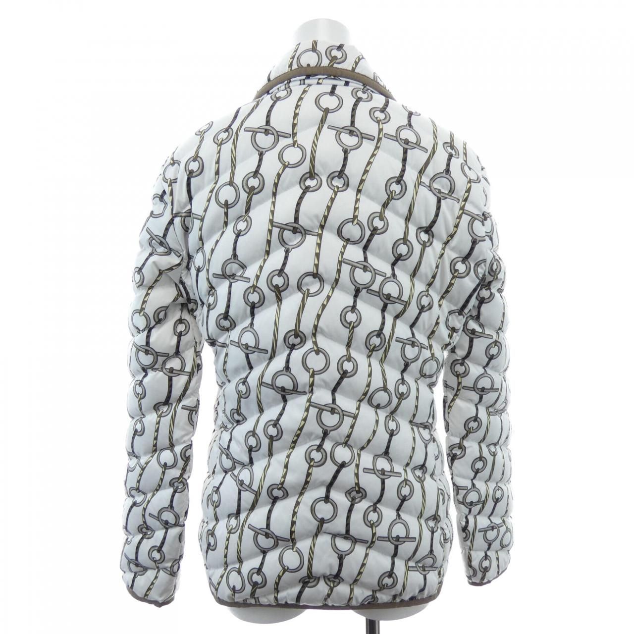 Hermes Figure Artistique Corde Down Jacket — view 2
