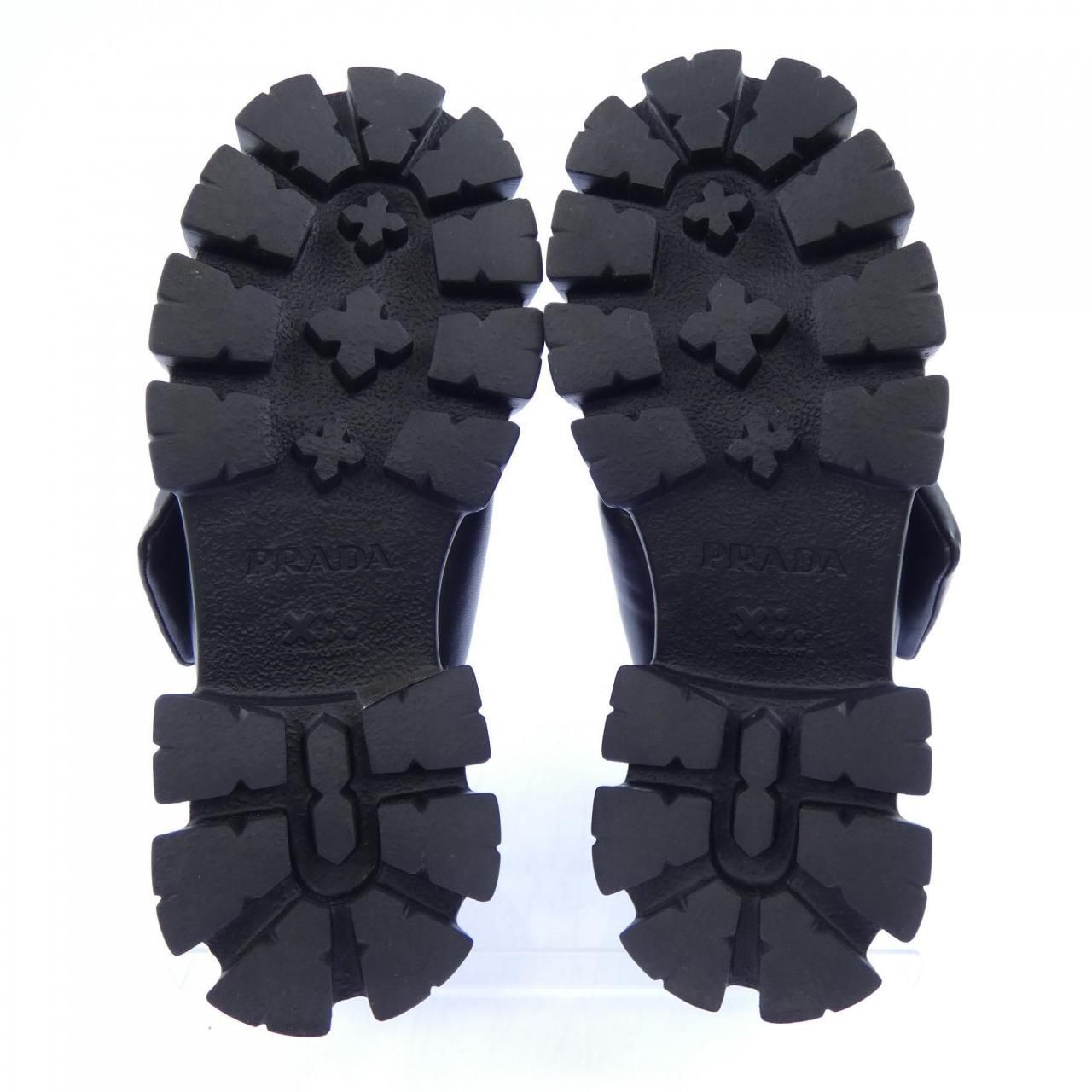 Prada Monolith Sandals Triangle Logo — view 4