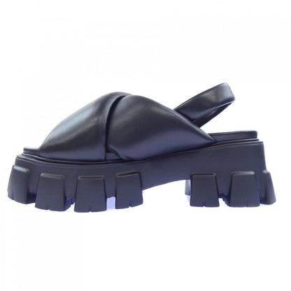 Prada Monolith Sandals Triangle Logo — view 2
