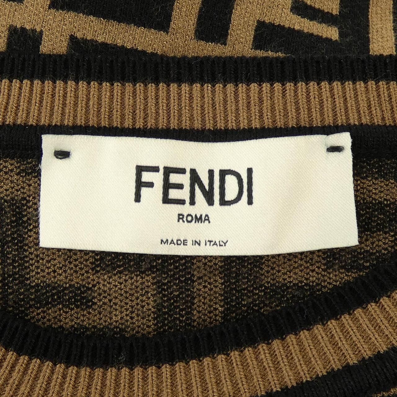 Fendi FF Motif Knit Sweater — view 5