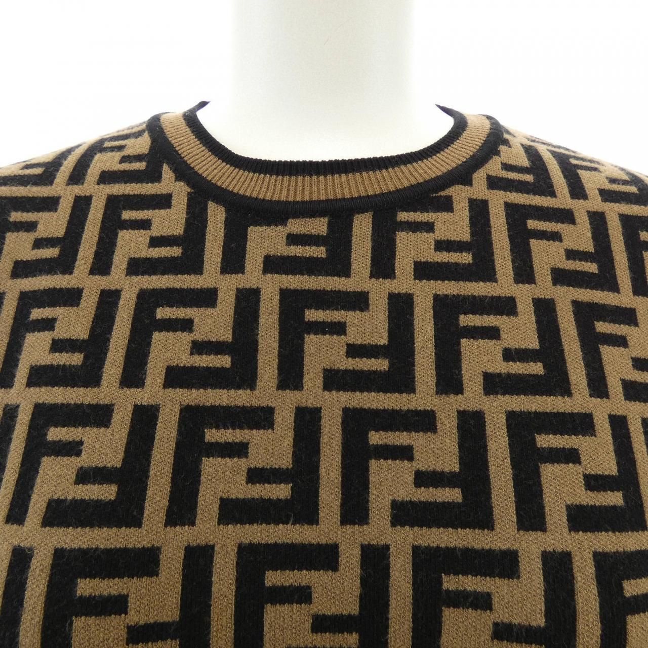 Fendi FF Motif Knit Sweater — view 6
