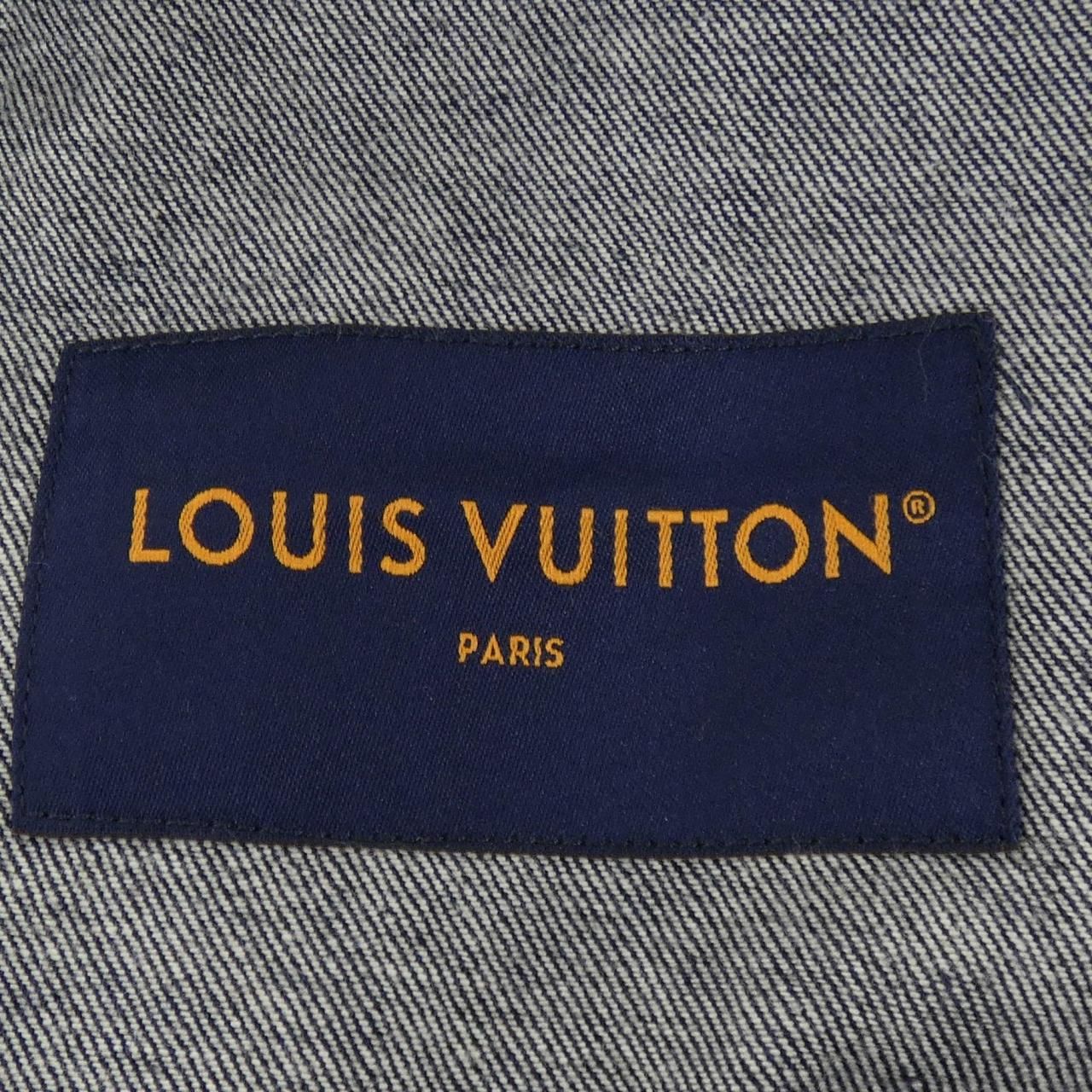 Louis Vuitton Monogram Printed Denim Jacket — view 4