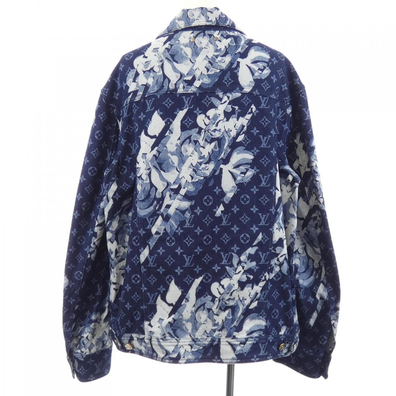 Louis Vuitton Monogram Printed Denim Jacket — view 2