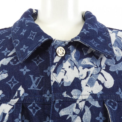 Louis Vuitton Monogram Printed Denim Jacket — view 5