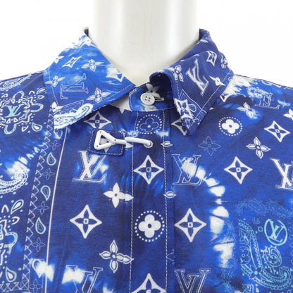 Louis Vuitton Monogram Bandana Hook Detail Long Sleeve Shirt — view 5