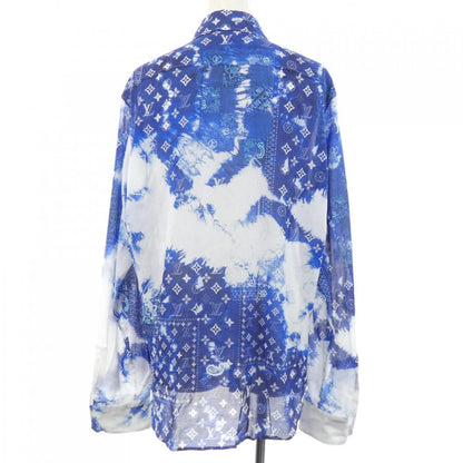 Louis Vuitton Monogram Bandana Hook Detail Long Sleeve Shirt — view 2
