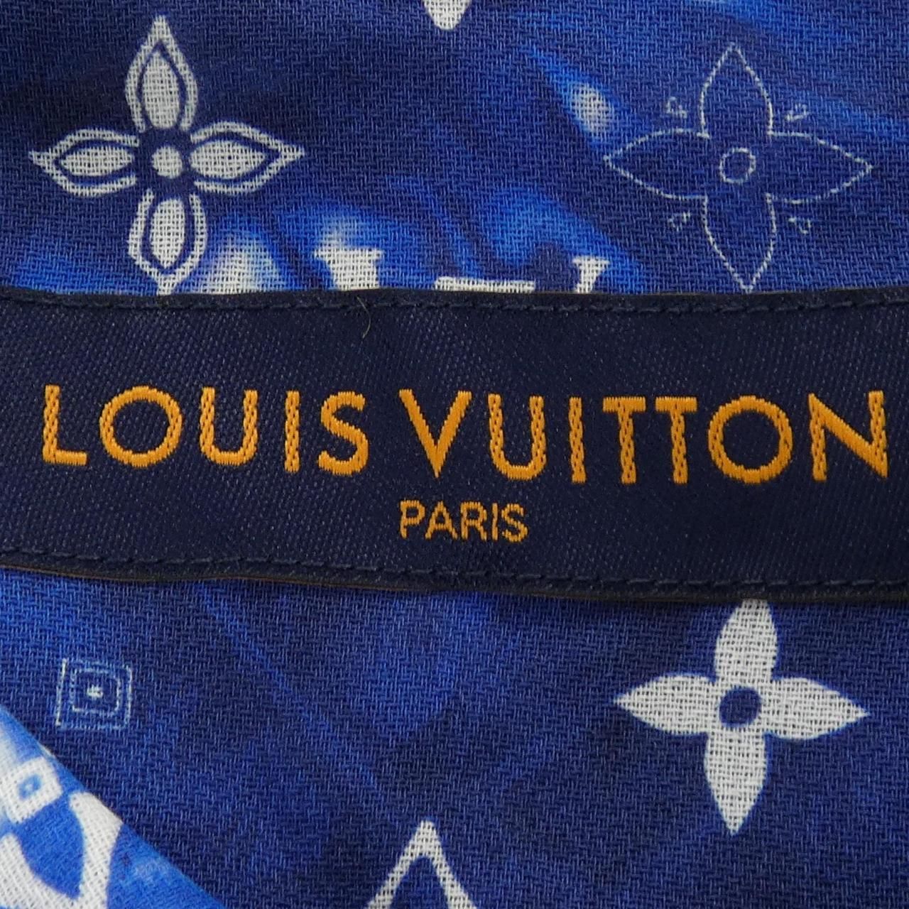 Louis Vuitton Monogram Bandana Hook Detail Long Sleeve Shirt — view 4