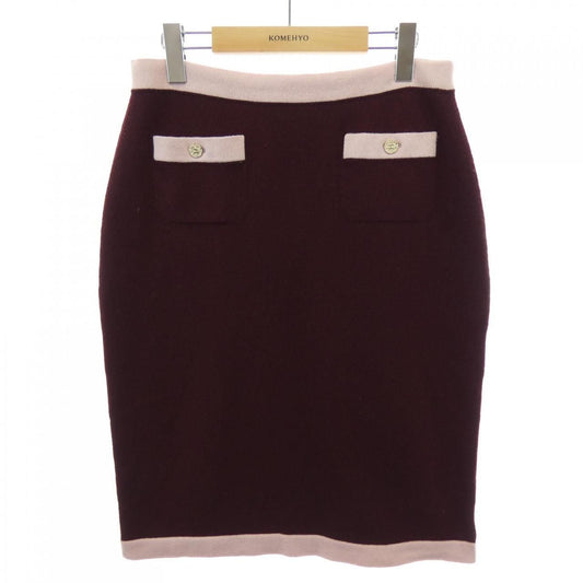 Chanel Skirt Red