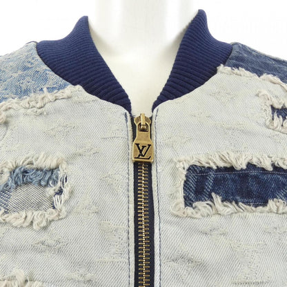 Louis Vuitton Patchwork Denim Bomber Jacket — view 5