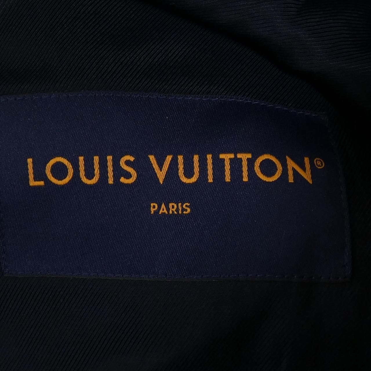 Louis Vuitton Patchwork Denim Bomber Jacket — view 4