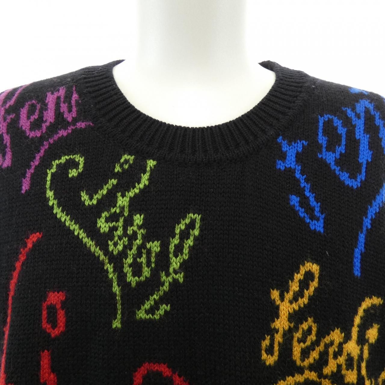 Fendi Knit Sweater Black — view 5