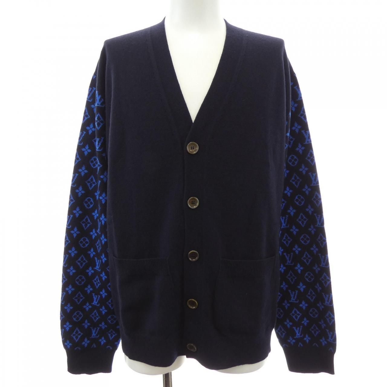 Louis Vuitton Monogram Mix Cashmere Cardigan