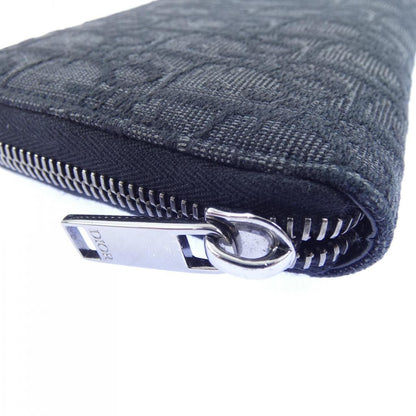 Dior Oblique Jacquard Long Zip Wallet — view 3