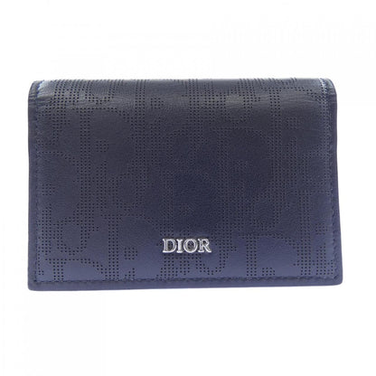Dior Card Case Card Holders Black