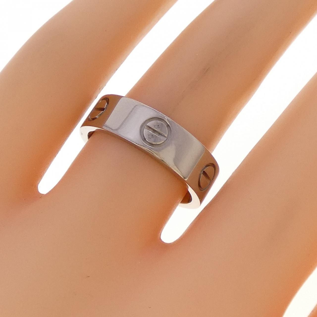 Cartier Love Ring White Gold — view 4