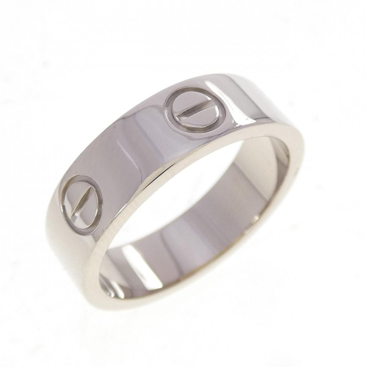 Cartier Love Ring White Gold