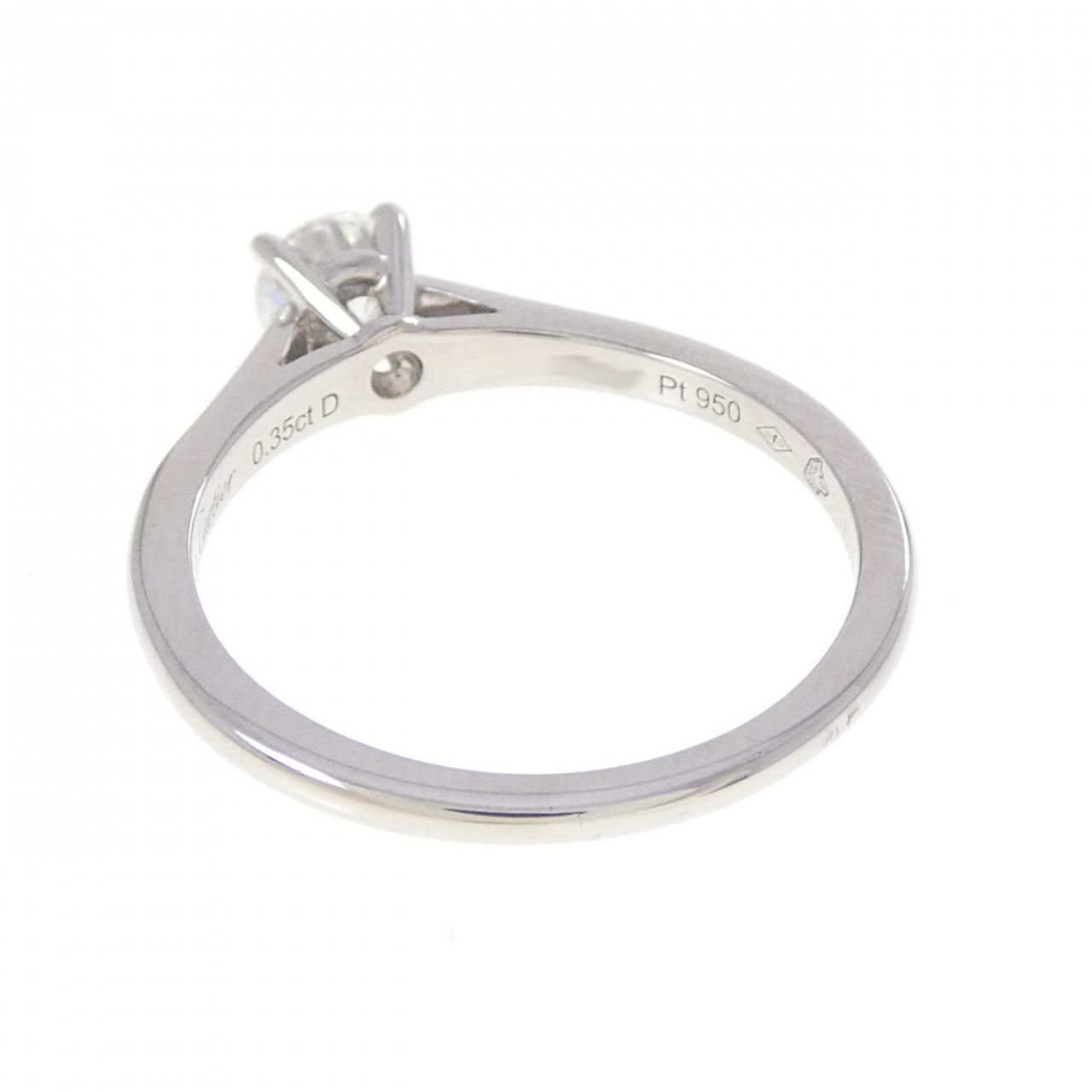 Cartier Solitaire Ring Silver — view 3