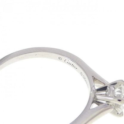 Cartier Solitaire Ring Silver — view 4