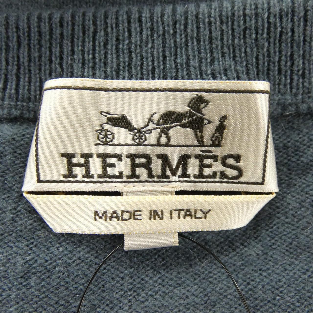 Hermes Knit Sweater Gray — view 4
