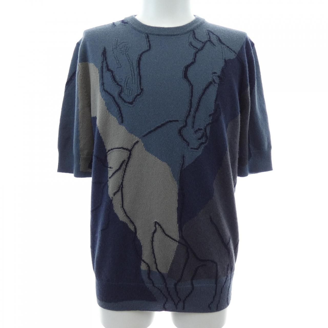Hermes Knit Sweater Gray