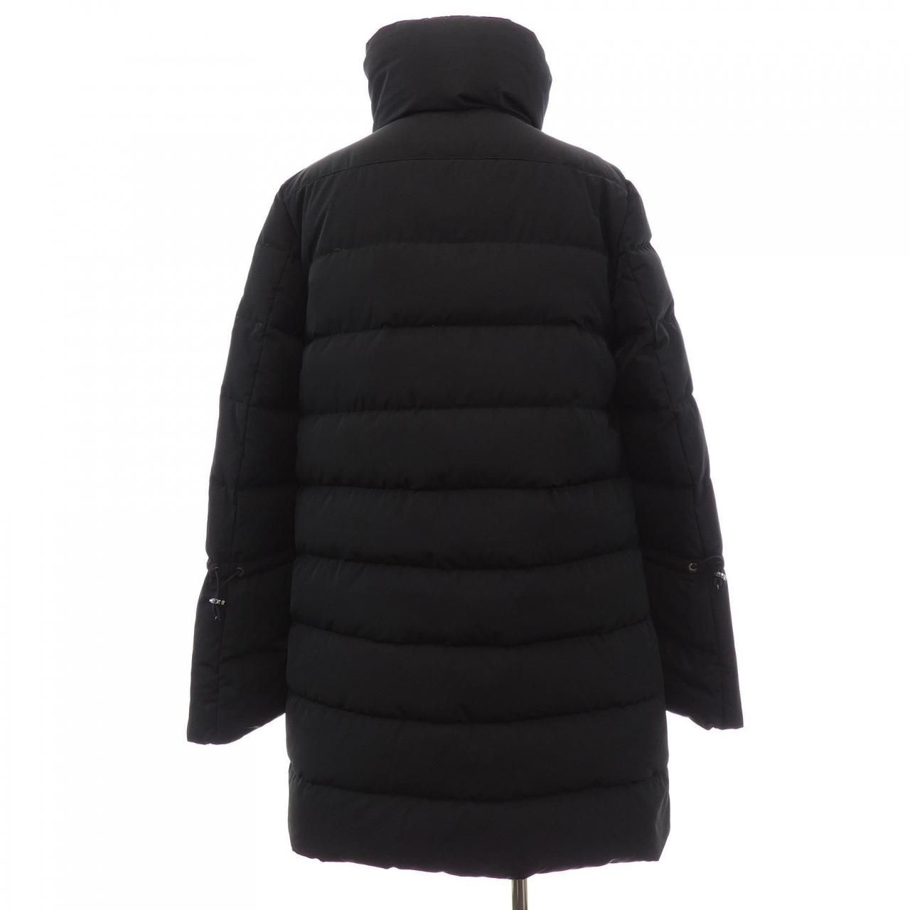 Moncler Lobelia Down Jacket Coat — view 2
