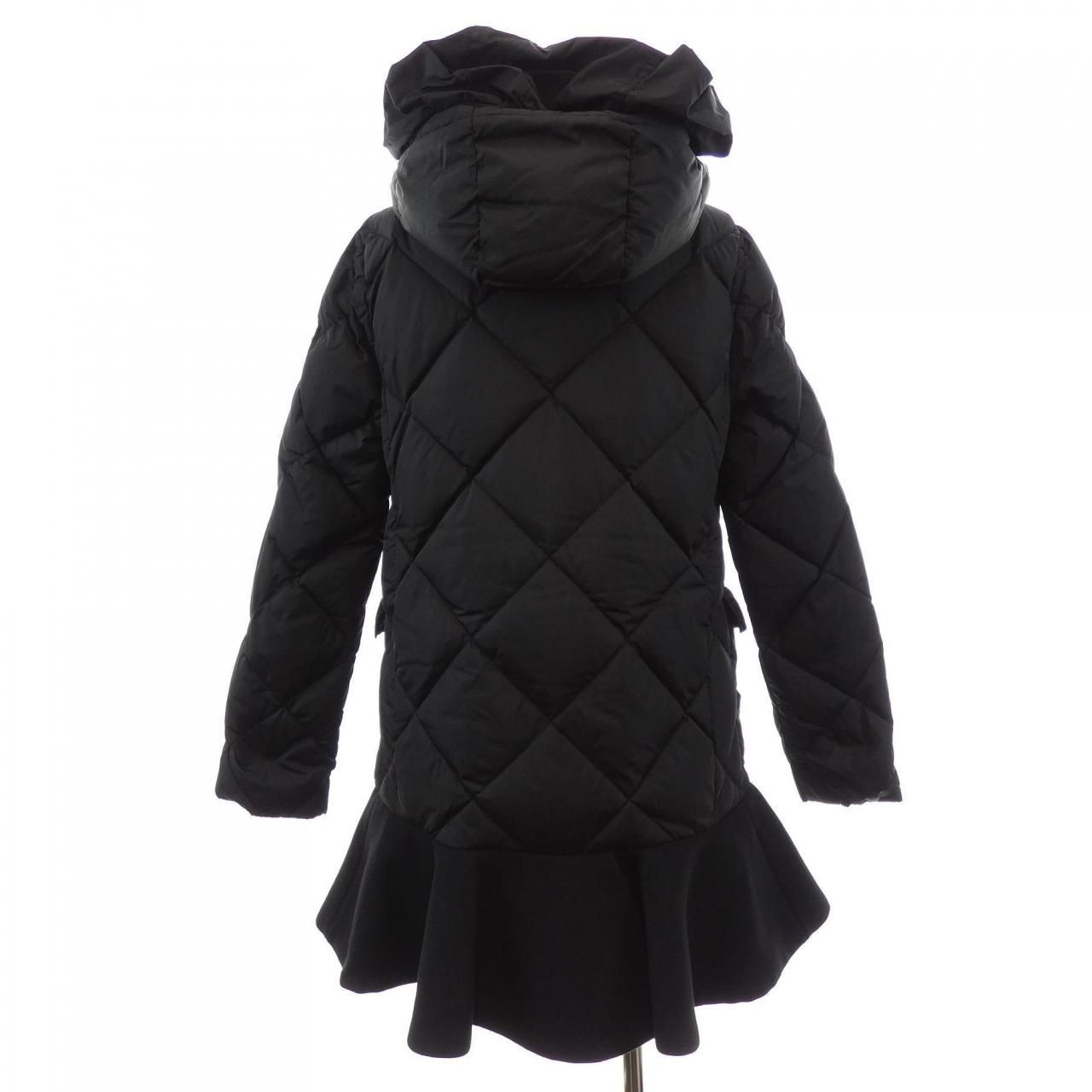 Moncler Vaulogette Down Jacket Coat — view 2