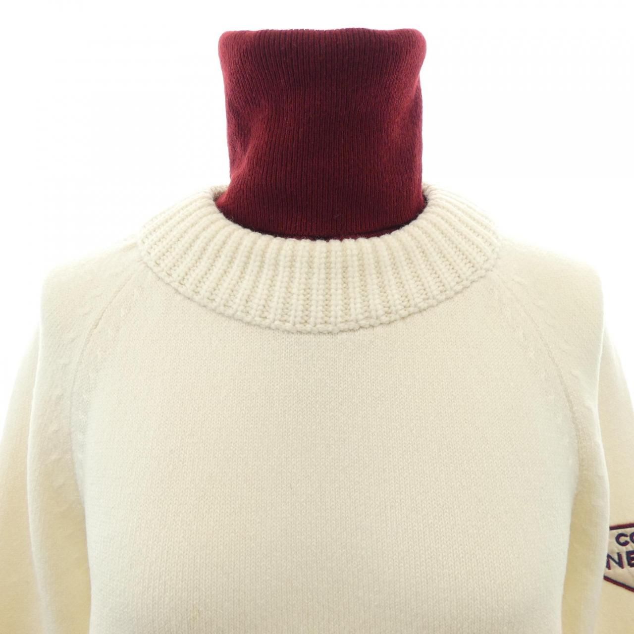 Chanel Knit Sweater White — view 6